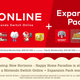 A menu shows the Nintendo Switch Online and its expansion pack with images of Mario, Luigi, and the logo for Animal Crossing.